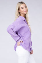 Load image into Gallery viewer, Washed Double Gauze Button Down Shirt