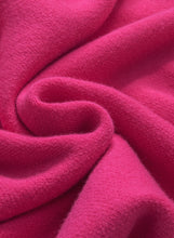 Load image into Gallery viewer, Rose Red Pearl Embellished Fuzzy Hearts V Neck Sweater