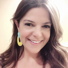 Load image into Gallery viewer, Antonia -Yellow Earrings