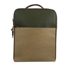 Load image into Gallery viewer, ClaudiaG Augusta Backpack-Tan/Olive Green