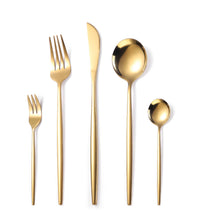 Load image into Gallery viewer, ClaudiaG Slim Flatware -Place Set of 5