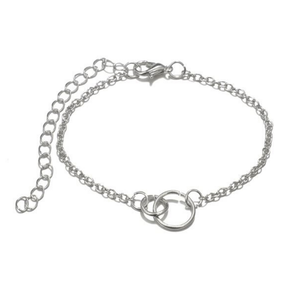 ClaudiaG Stacked Bracelet Set #7 Silver
