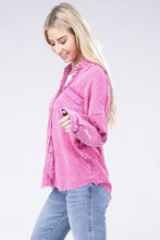 Load image into Gallery viewer, Washed Double Gauze Button Down Shirt
