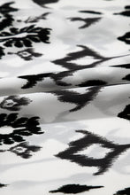 Load image into Gallery viewer, Black Western Abstract Geometric Printed Maxi Dress