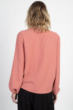 Load image into Gallery viewer, Asymmetrical Button Front Top