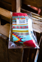 Load image into Gallery viewer, Azul Aztec Socks