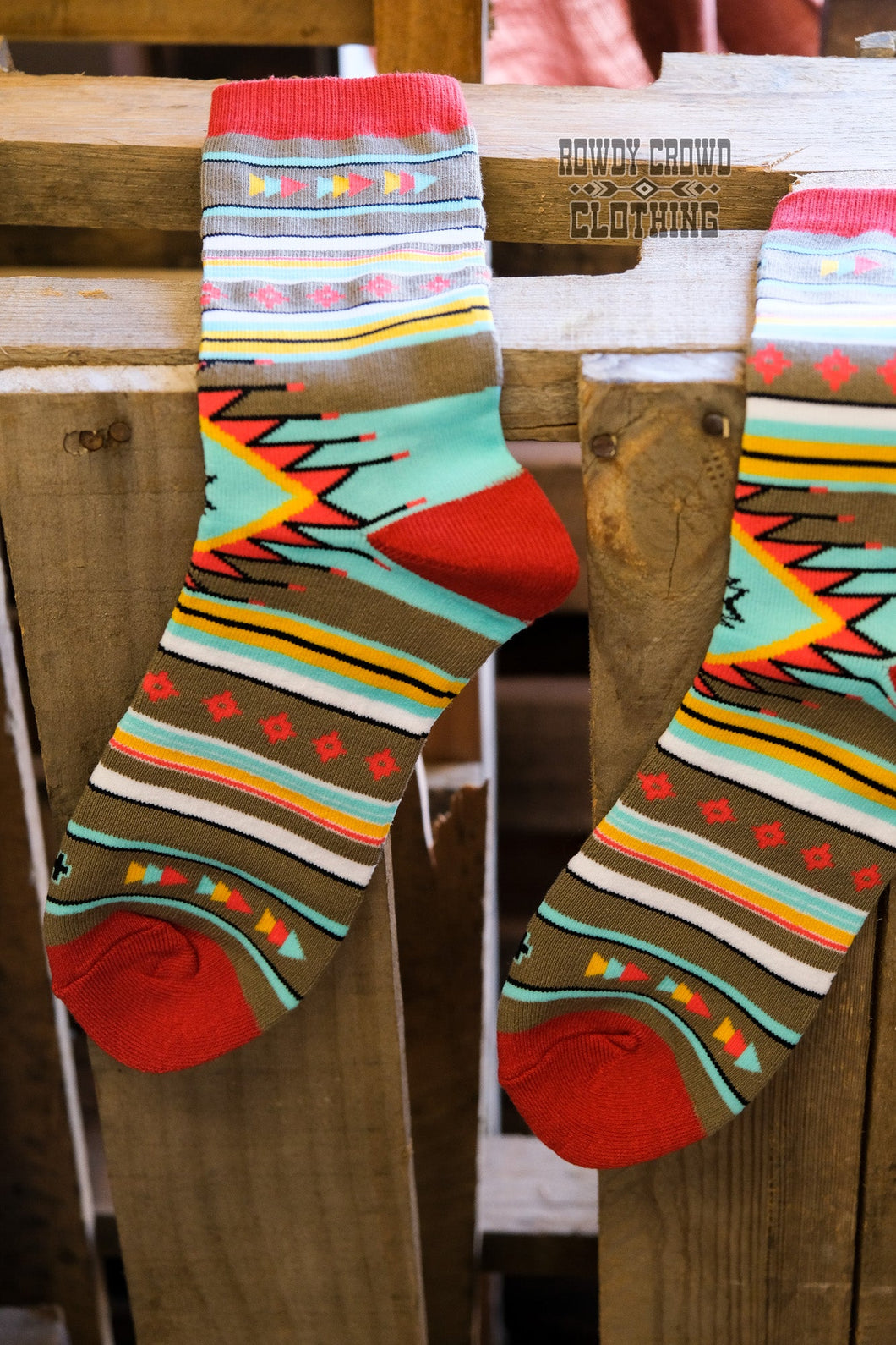 Azul Aztec Socks