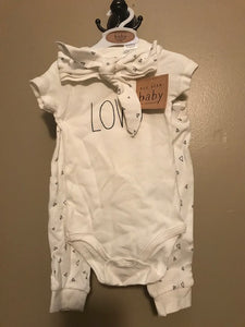 Rae Dunn Onesie Set