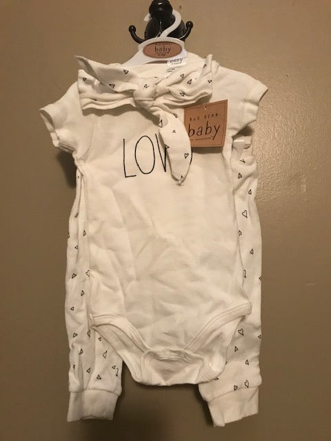 Rae Dunn Onesie Set