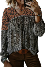 Load image into Gallery viewer, Patchwork Long Sleeve Top