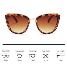 Load image into Gallery viewer, ClaudiaG Abby Sunglasses
