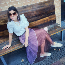 Load image into Gallery viewer, ClaudiaG Amelia Double-Layered SkirtÃ‚Â 