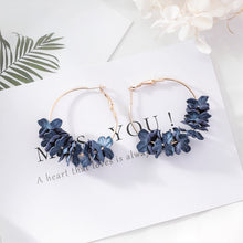 Load image into Gallery viewer, ClaudiaG Aussie -Navy Earrings