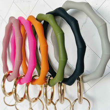 Load image into Gallery viewer, ClaudiaG Bamboo Key Chain
