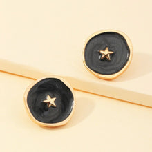 Load image into Gallery viewer, ClaudiaG Astral Earrings Black