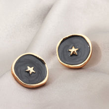 Load image into Gallery viewer, ClaudiaG Astral Earrings Black