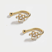 Load image into Gallery viewer, ClaudiaG Dhalia Ear Cuffs -Set of 2