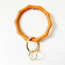 Load image into Gallery viewer, ClaudiaG Bamboo Key Chain