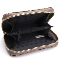 Load image into Gallery viewer, ClaudiaG Python Zipper Wallet