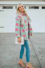 Load image into Gallery viewer, Plaid Pattern Oversized Shacket