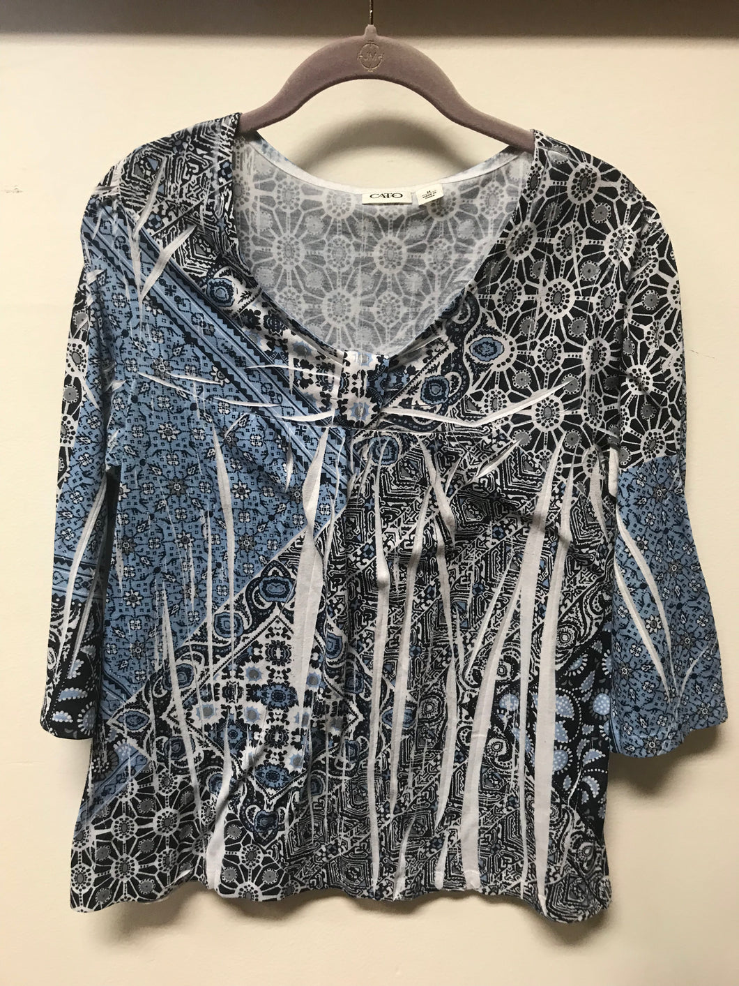 Cato Blue Abstract - Medium
