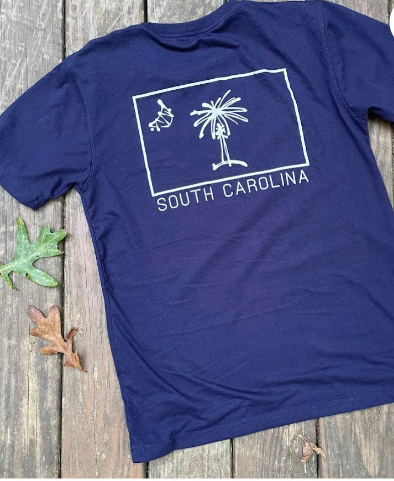 Rybo Carolina Navy Tee