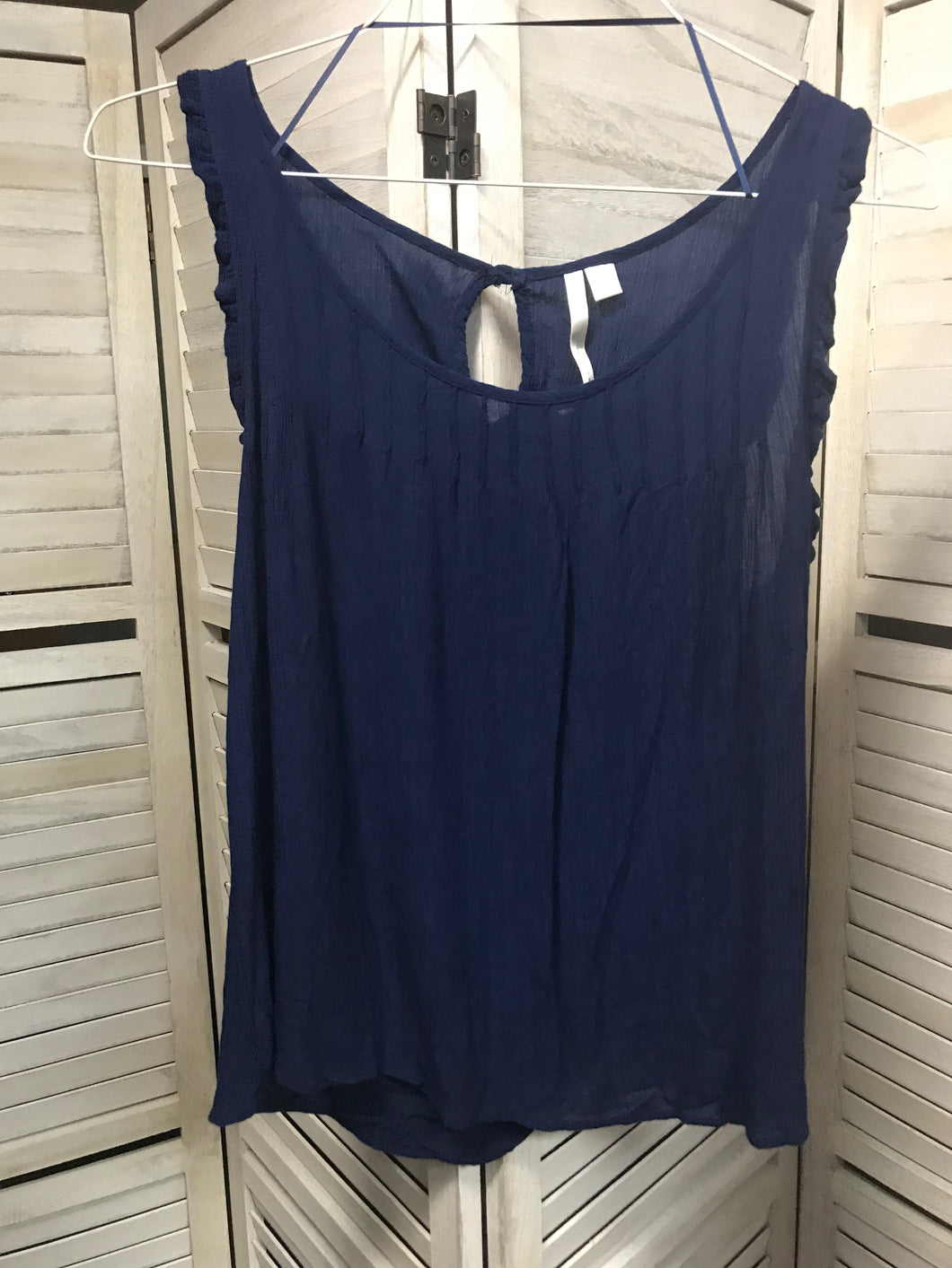 Lauren Conrad Navy Sleeveless-S