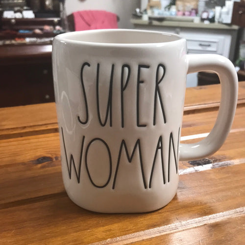 Rae Dunn Super Woman Mug