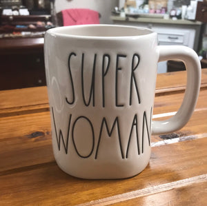 Rae Dunn Super Woman Mug