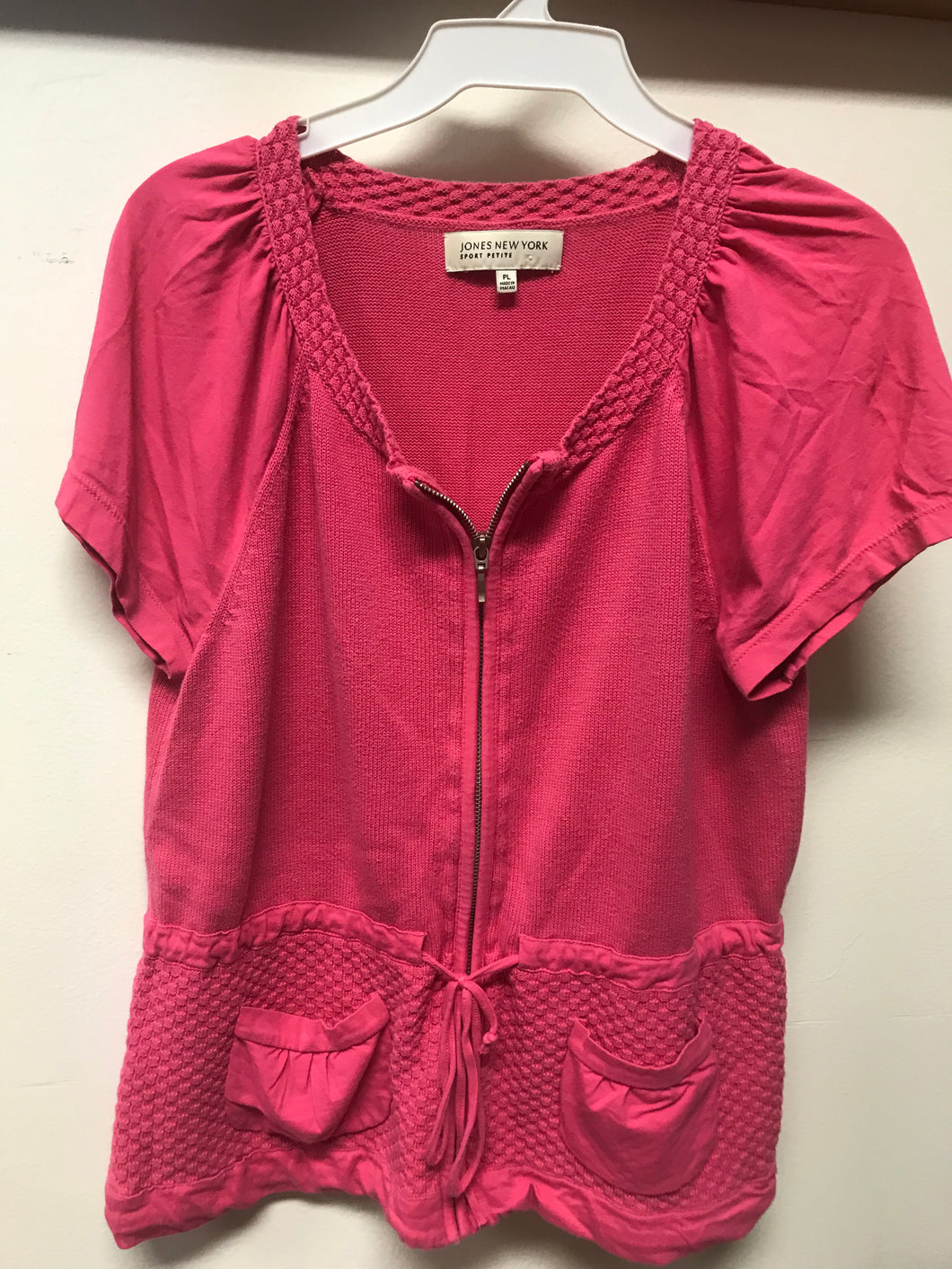 Jones New York Pink Sweater- Pl