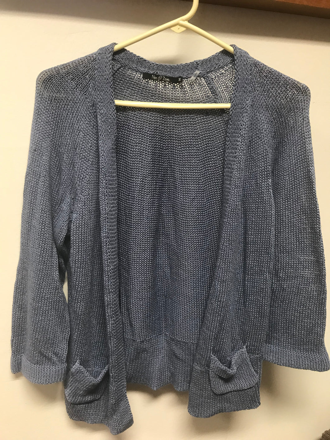 Nic + Zoe Violet Cardigan- M