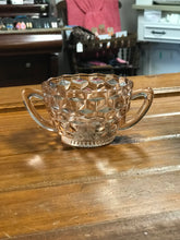 Load image into Gallery viewer, Pink Depression Glass Sugar Dish