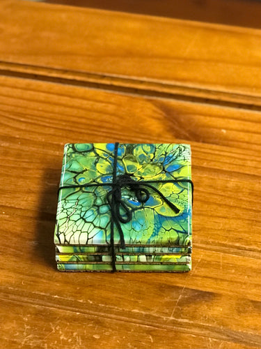 864 Effex Hand Painted Coasters