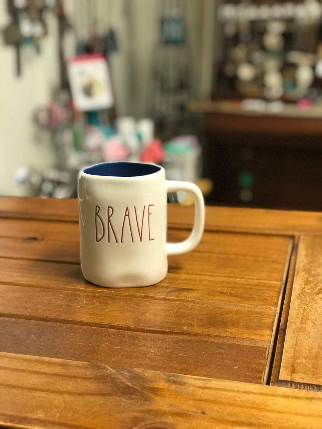 Rae Dunn Brave Mug