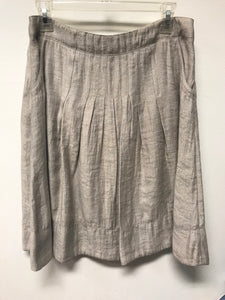 J.Jill Taupe Shimmer Skirt