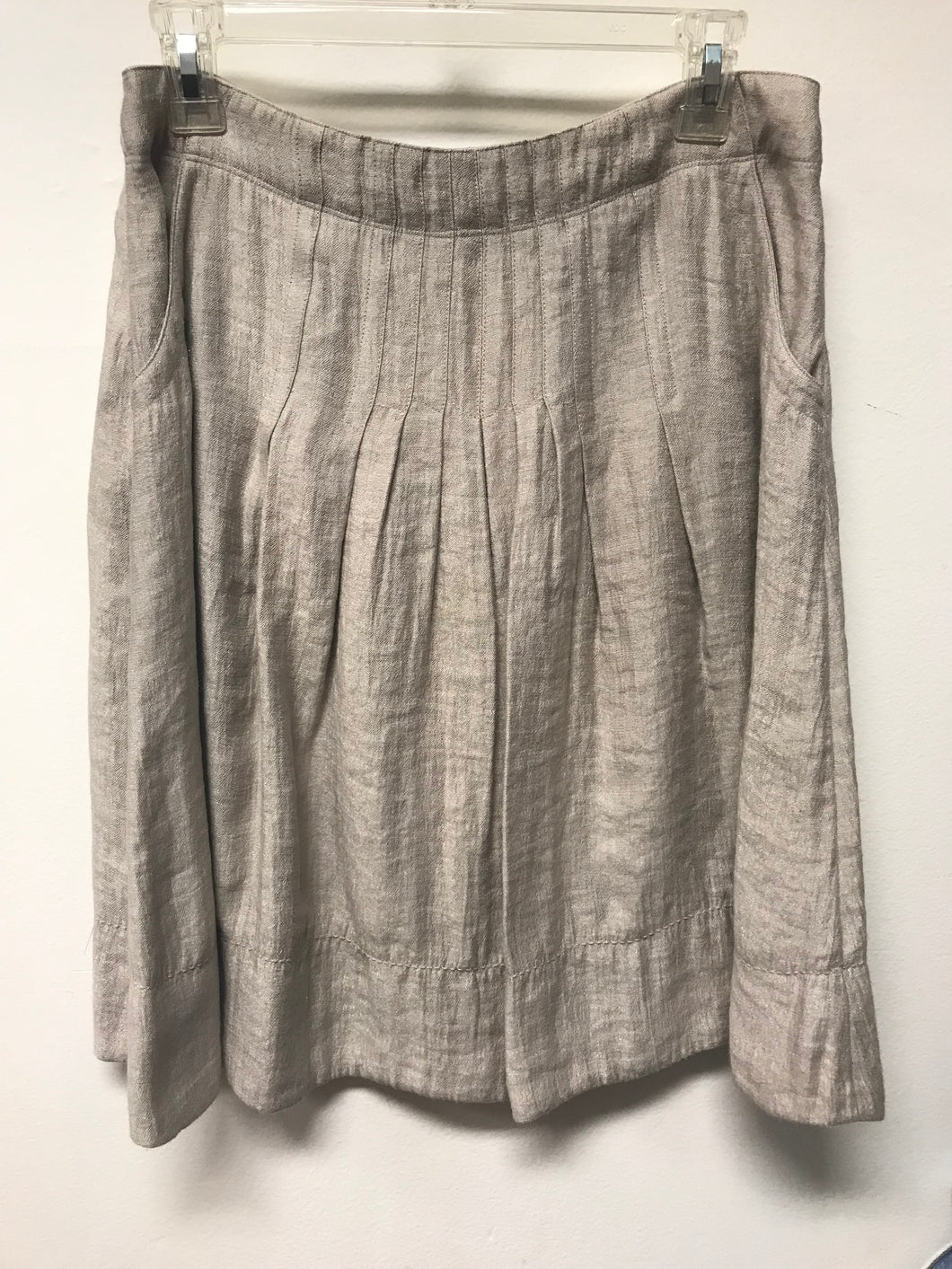 J.Jill Taupe Shimmer Skirt
