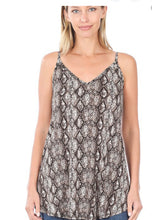 Load image into Gallery viewer, Snake Print Tank