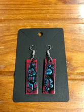 Load image into Gallery viewer, 864 Effex Hand Painted Earrings- Rectangle
