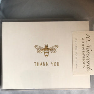 Bee Thank You Notes