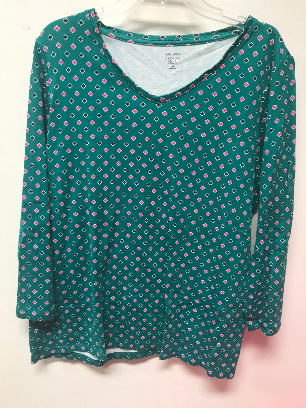 Kim Rogers Green Tee-XL