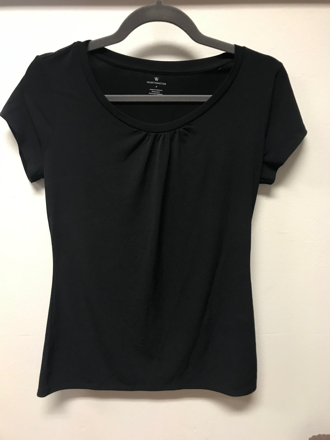 Worthington Black Short Sleeve- S