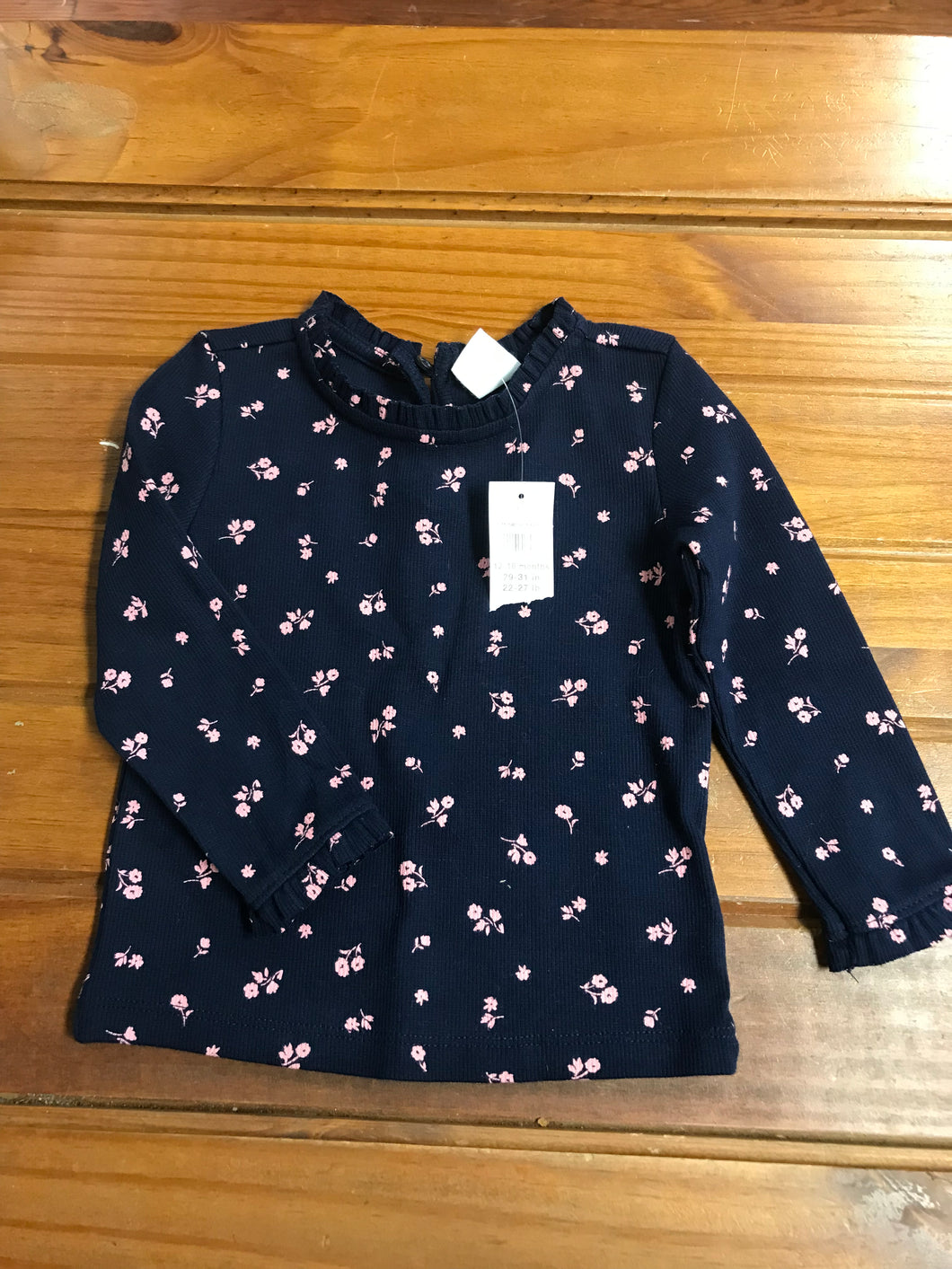 Gap Baby Navy Floral- 12-18M