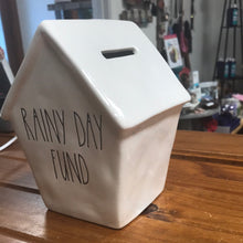 Load image into Gallery viewer, Rae Dunn Rainy Day Fund Coin Bank