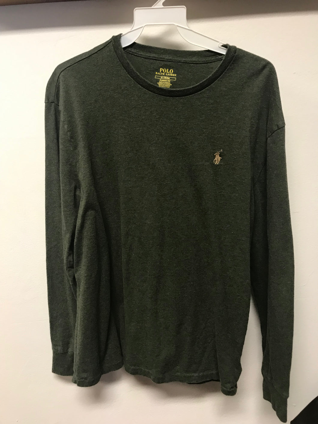 Men’s Olive Polo Tee- M