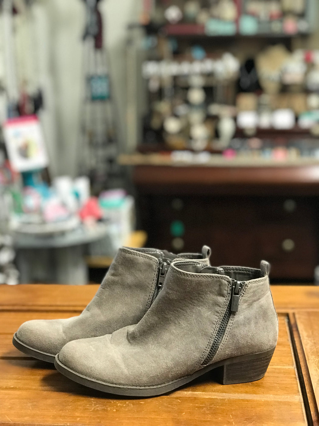 Carlos Santana Taupe Booties