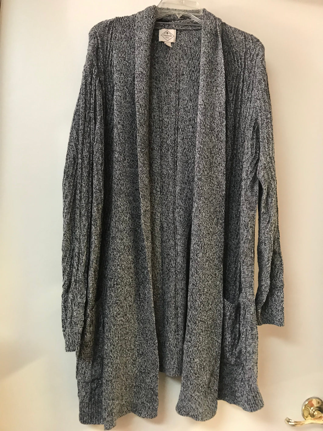 St John’s Bay Black/White Cardigan-XL