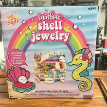 Load image into Gallery viewer, Kids Rainbow Shell Jewelry Kit