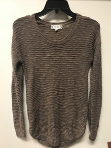 Pink Rose Taupe Sweater-XS