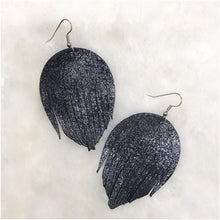 Load image into Gallery viewer, 2.5&quot; Black Rock N&#39; Roll Leather Fringies