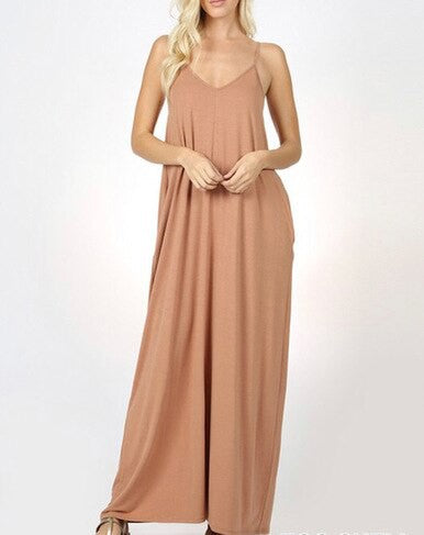 Cami Maxi Dress - Eggshell